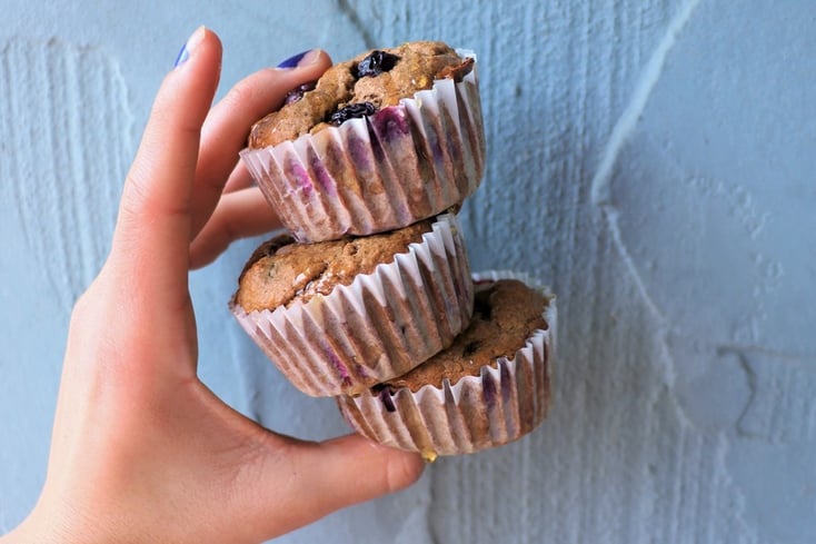 Blueberry Power Muffins