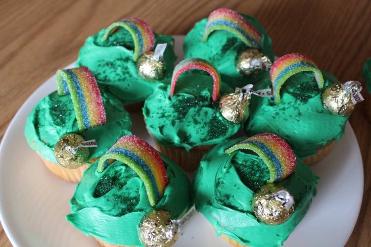 Rainbow Cupcakes