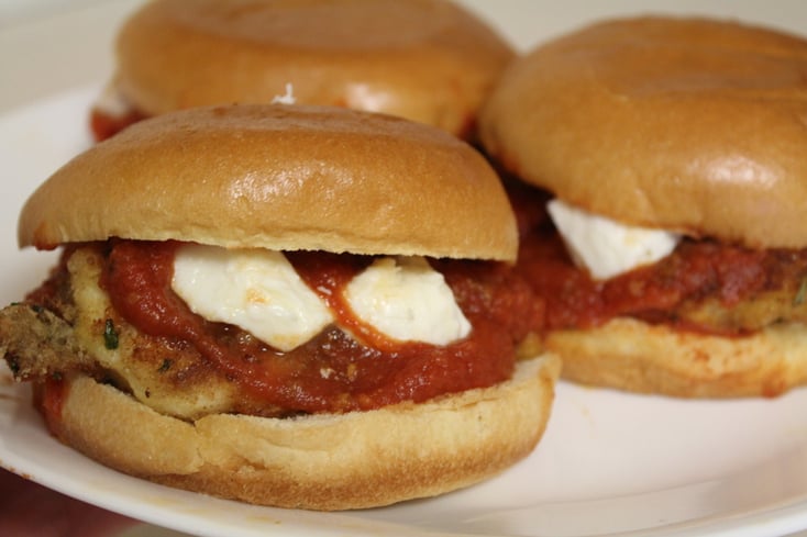 Chicken Parmesan Sandwiches