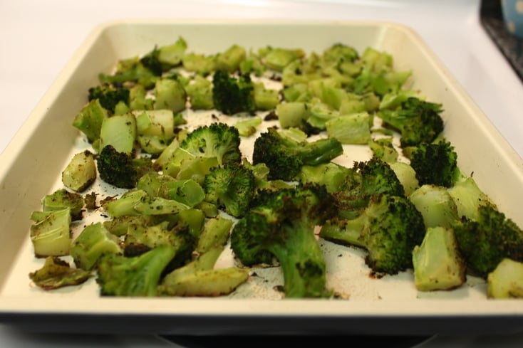 Roasted Frozen Vegetables 