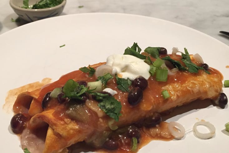 Black Bean Enchiladas