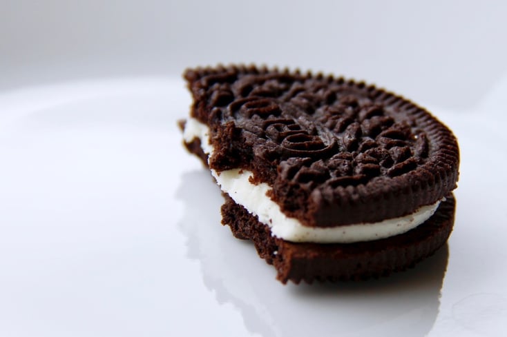 Oreo Cookie Flavoured Ice-Cream