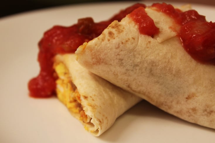 Freezer Breakfast Burritos