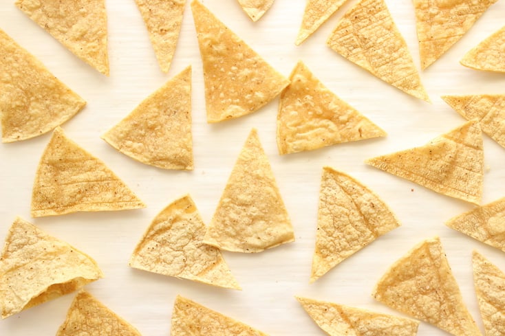 Homemade Baked Tortilla Chips