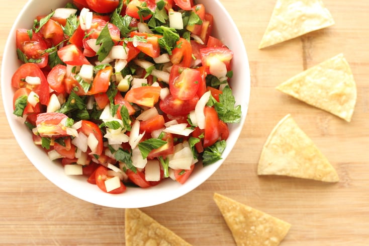Easy Homemade Pico De Gallo