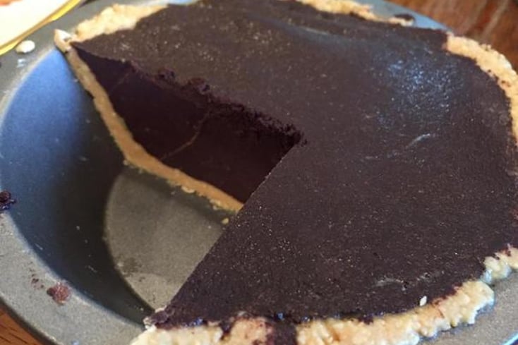 The New and Improved Chocolate Tart—Vegan Style. 3 Vegan Dark Chocolate Tart (Sugar-Free)