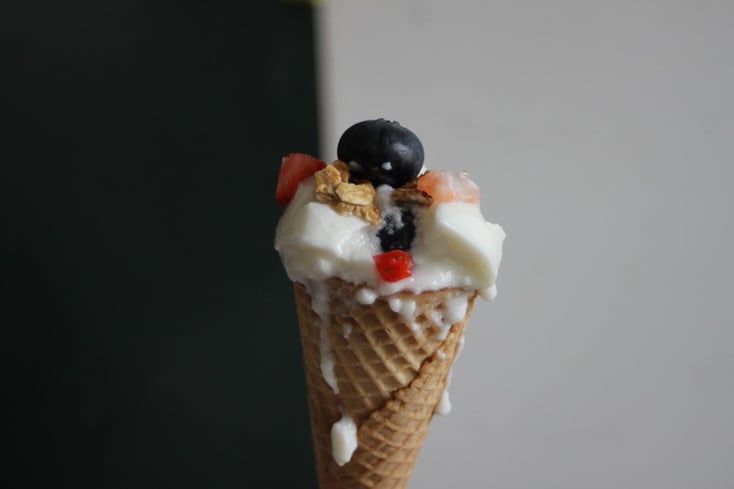 Waffle Cone Parfait