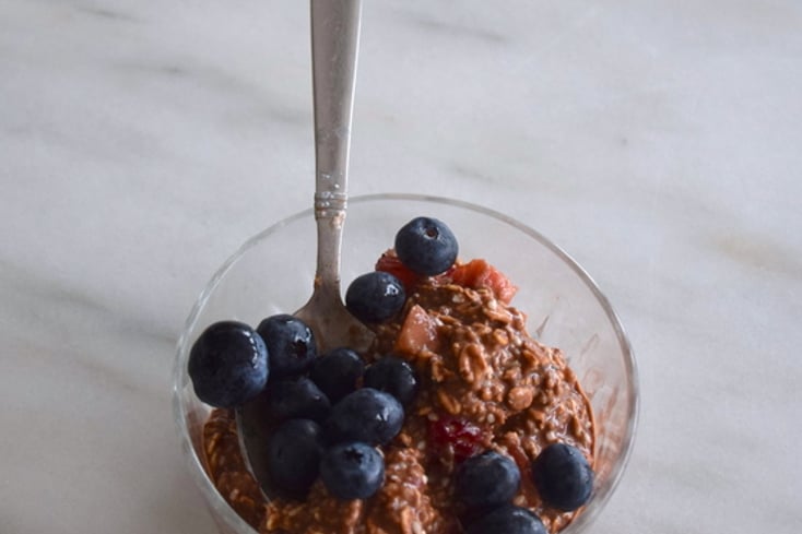 Chocolate Mylk Overnight Oats