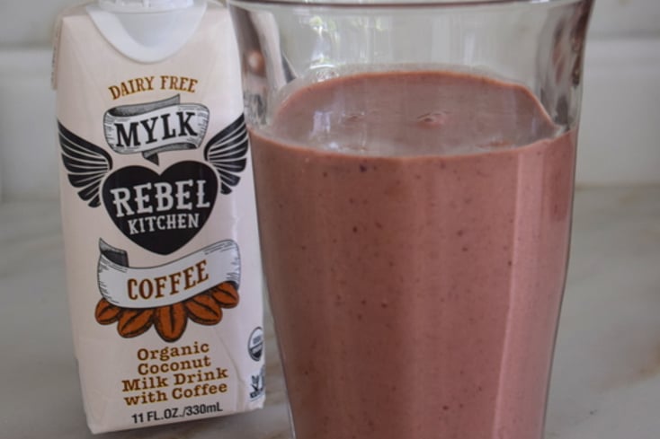 Cherry and Coffee Mylk Morning Smoothie