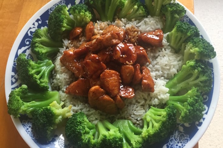 Teriyaki Chicken and Rice