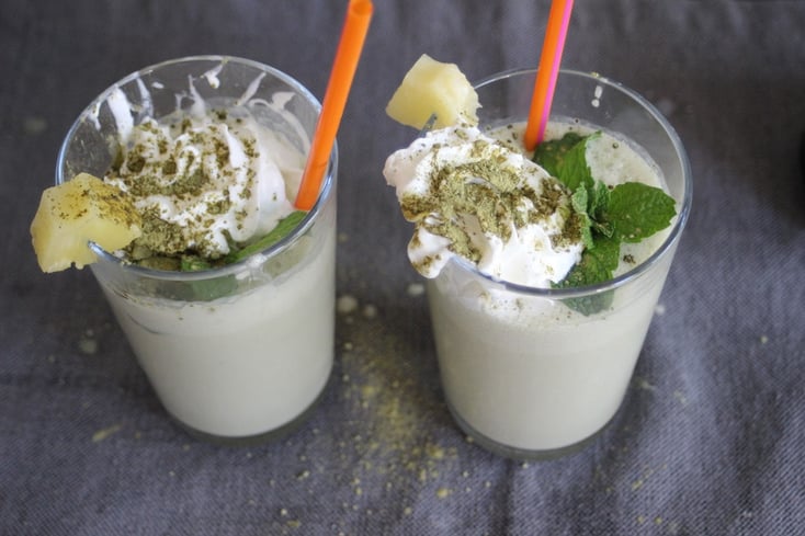Matcha Pia Colada