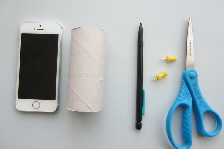 Toilet Paper Roll Phone Speaker