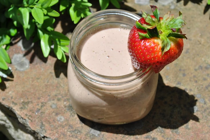 Strawberry Matcha Smoothie