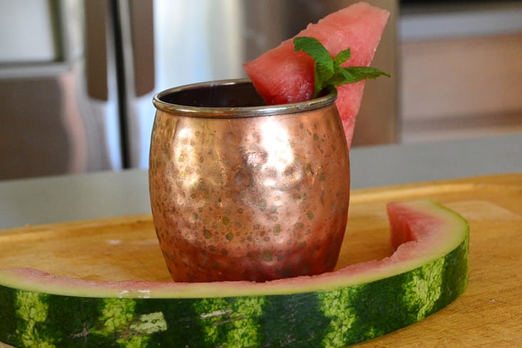 Watermelon Moscow Mule