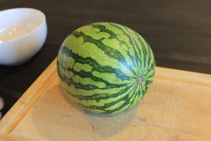 Cubed Watermelon