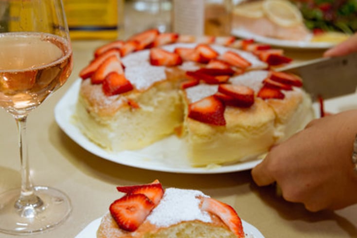 I Tried Making BuzzFeed's Jiggly Japanese Cheesecake and It Was a Disaster 3 Jiggly Japanese Cheesecake