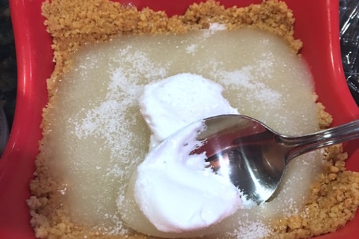 Mini Vegan Key Lime Pies with Graham Cracker Crust 3 Vegan Key Lime Pie