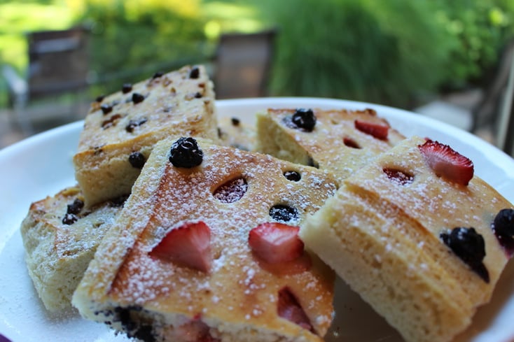 Sheet Pan Pancake Squares