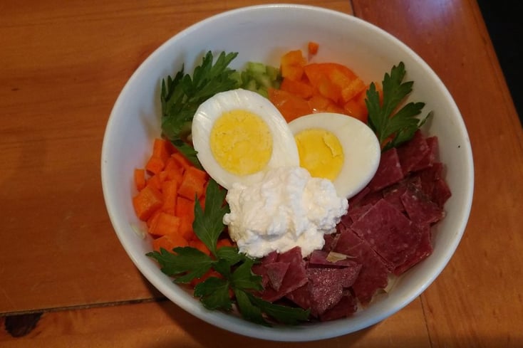 Okroshka Noodle Bowl