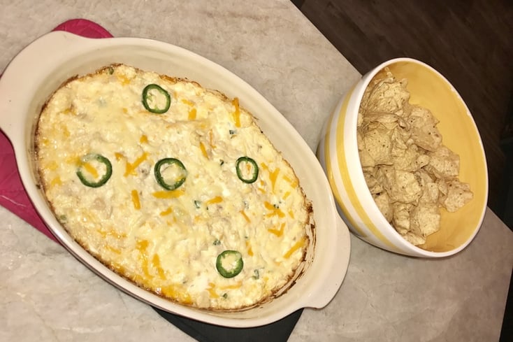 Chicken Enchilada Dip