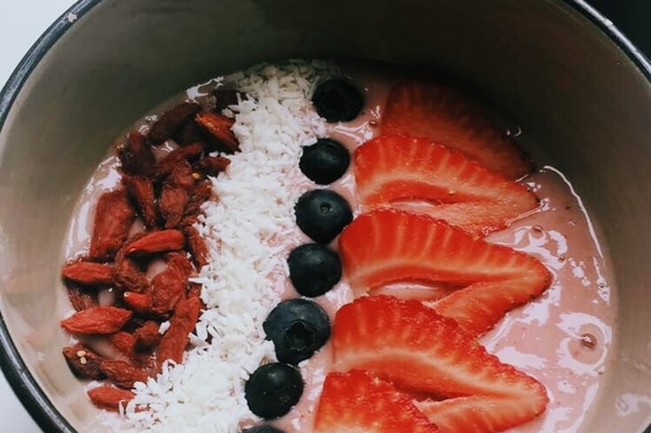 Pink Protein Smoothie Bowl  