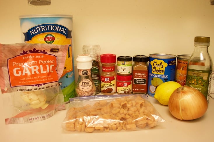 Vegan Pumpkin Pot Pasta