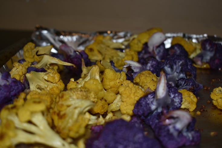 Garlic Roasted Cauliflower