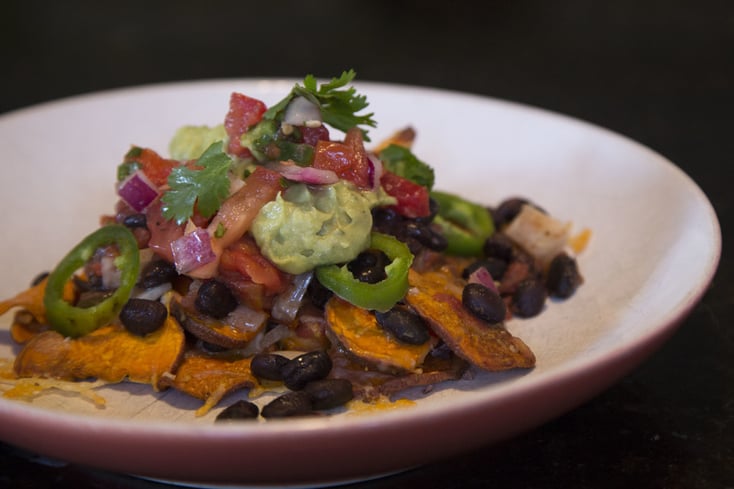 The Healthy Sweet Potato Nacho Recipe You've Been Waiting For 4 Healthy Sweet Potato Nacho Recipe