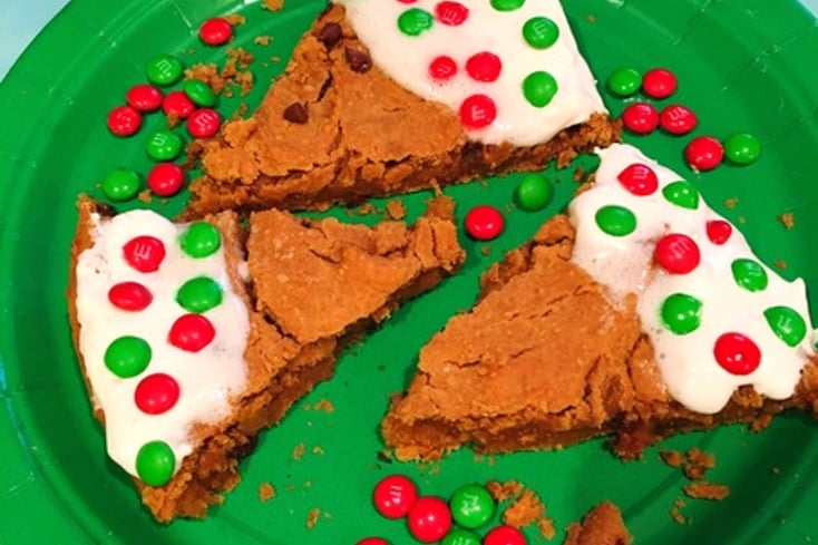 Vegan Cookie Cake 