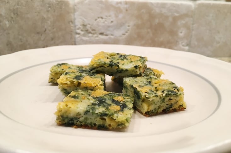 Spinach and Cheese Blondies are a Must-Make Appetizer 3 Spinach Blondies