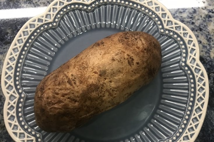 Baked Potato in the Toaster Oven