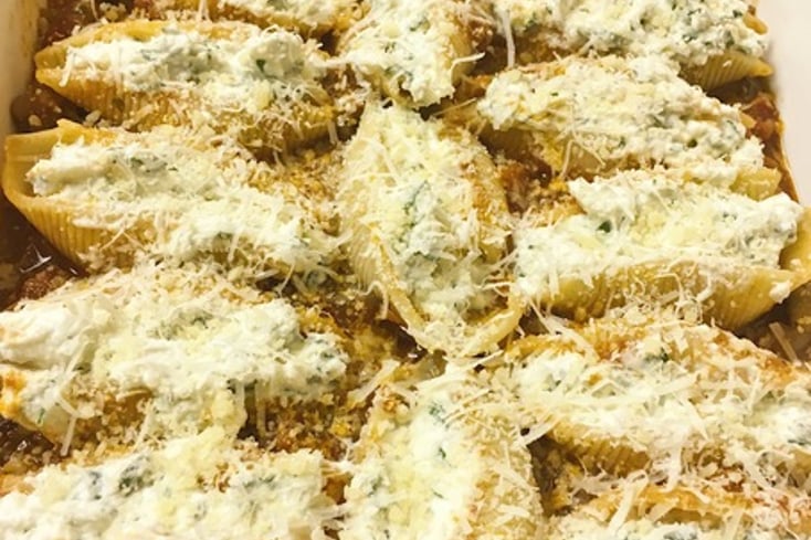 Bolognese Stuffed Shells