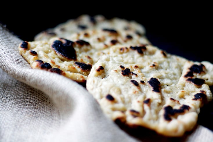 Salted Naan Bread