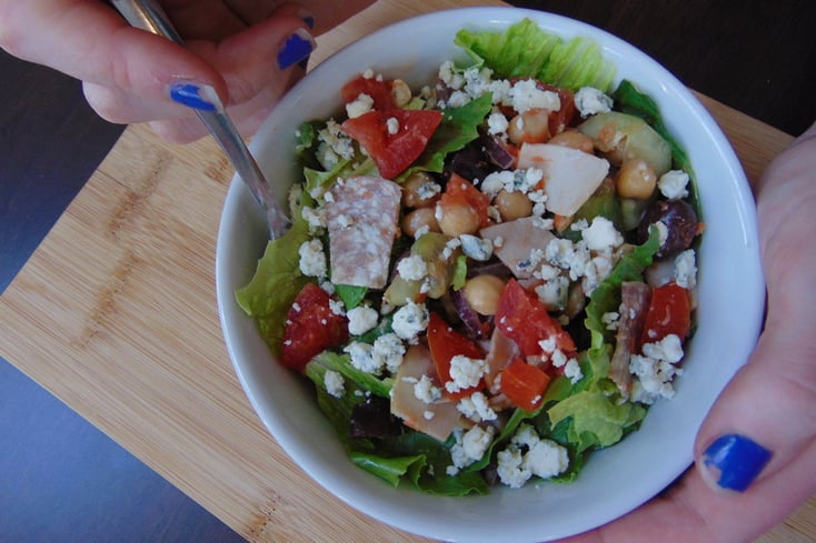 Everything but the Kitchen Sink Salad