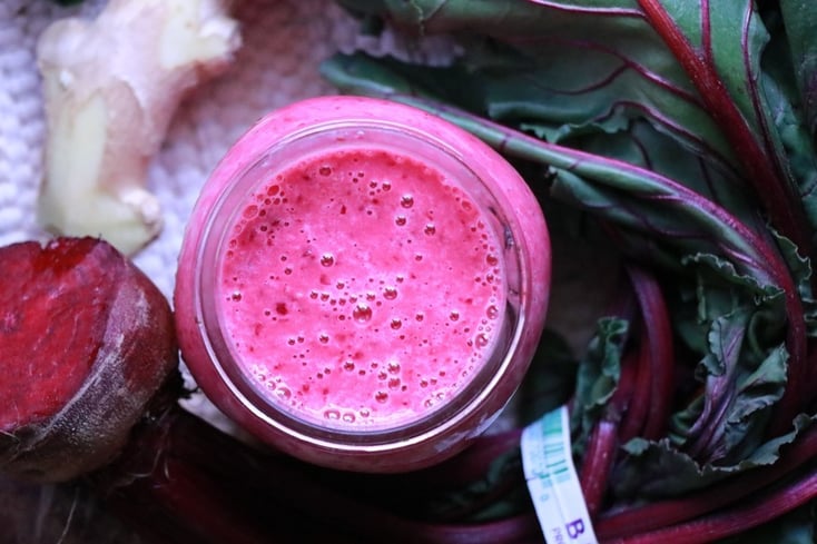 4. Beets and Berries Smoothie 