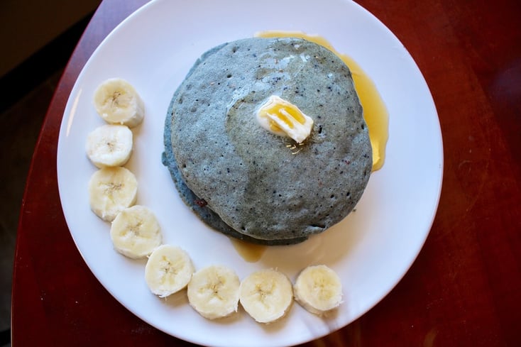 Berry Smoothie Pancakes