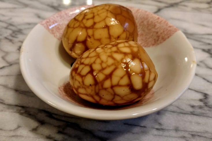 Easy Chinese Marbled Tea Eggs 