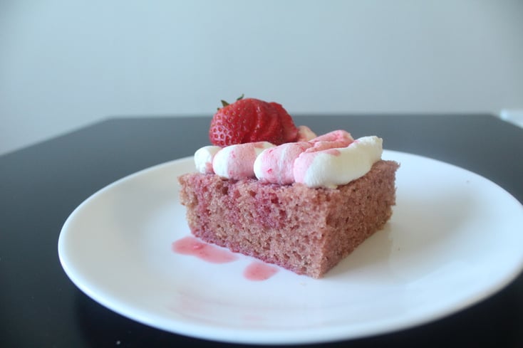 Strawberry Cake Recipe (Emma's Goodies)