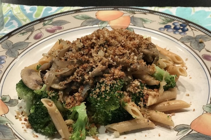 Pasta with Broccoli and Breadcrumbs