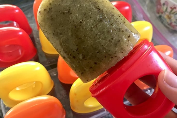 Lemon & Kiwi Pops