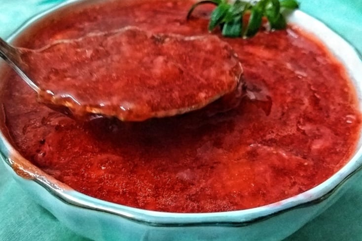 Easiest Strawberry Sauce