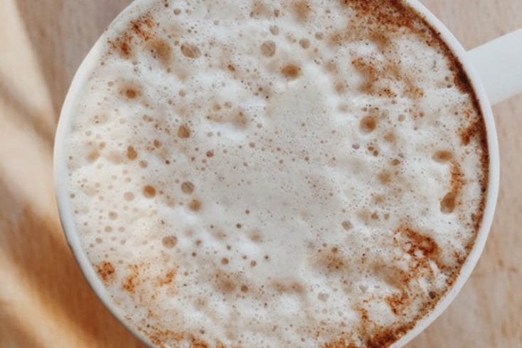 Vanilla Spice Almond Milk Latte 