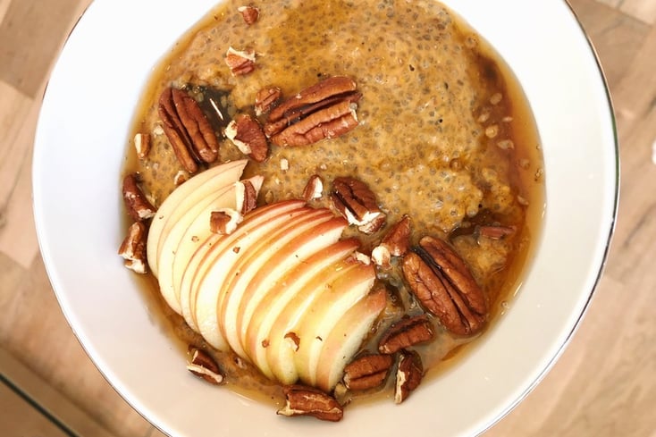 3 Healthy Fall Breakfast Bowls You'll Wake Up Craving 5 Pumpkin Pie Chia Seed Pudding