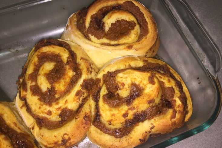 Pumpkin Cinnamon Rolls