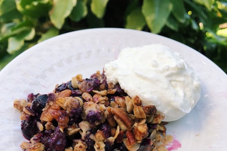 Blueberry Crisp