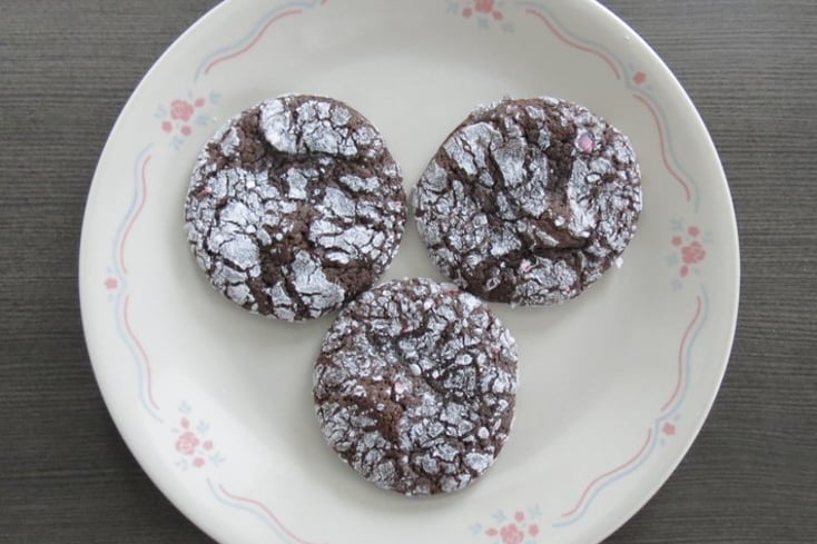 Peppermint Mocha Cookies