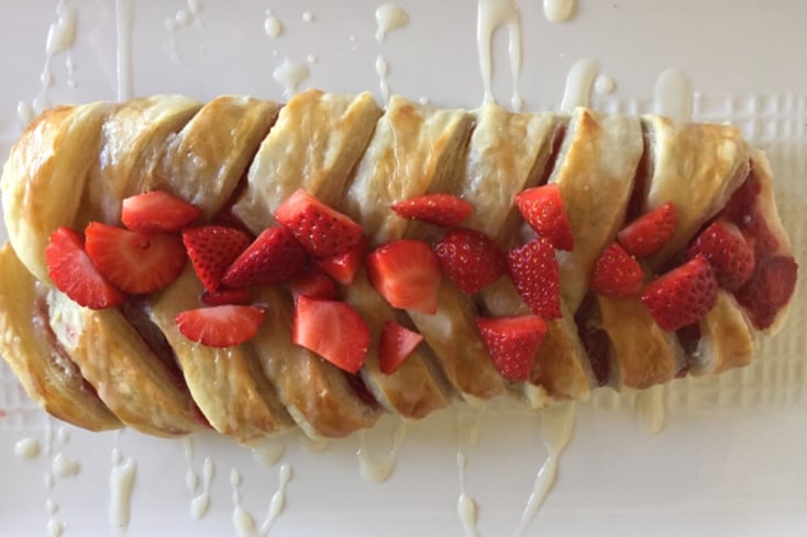 Strawberry Danish