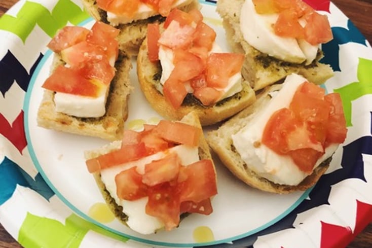 Roma Tomato Bruschetta