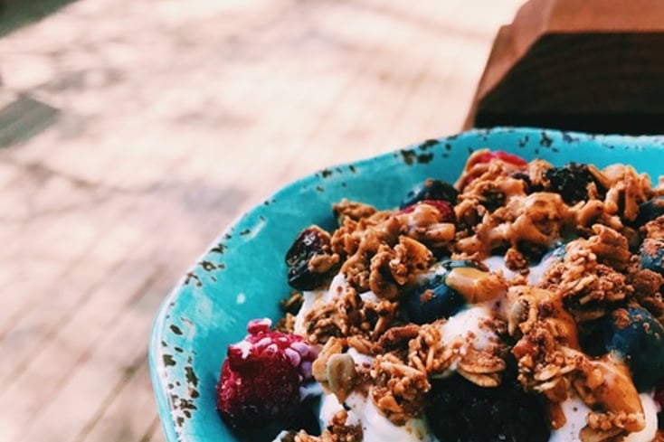 Sweet Potato Yogurt Bowl 