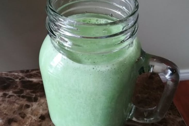 Healthy Shamrock Shake